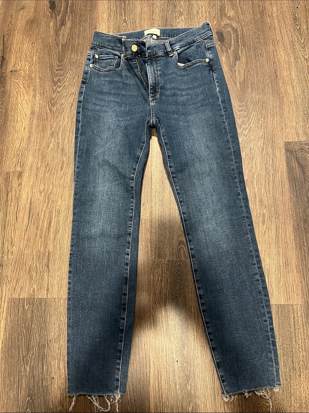 DL1961 Women's Skinny Jeans in Medium-Dark Blue